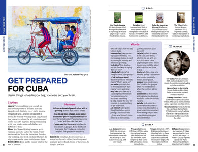 Lonely Planet Cuba inside page 7