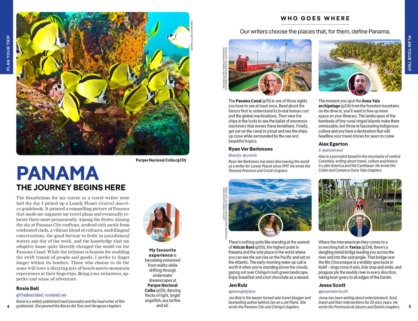 Lonely Planet Panama inside page 2