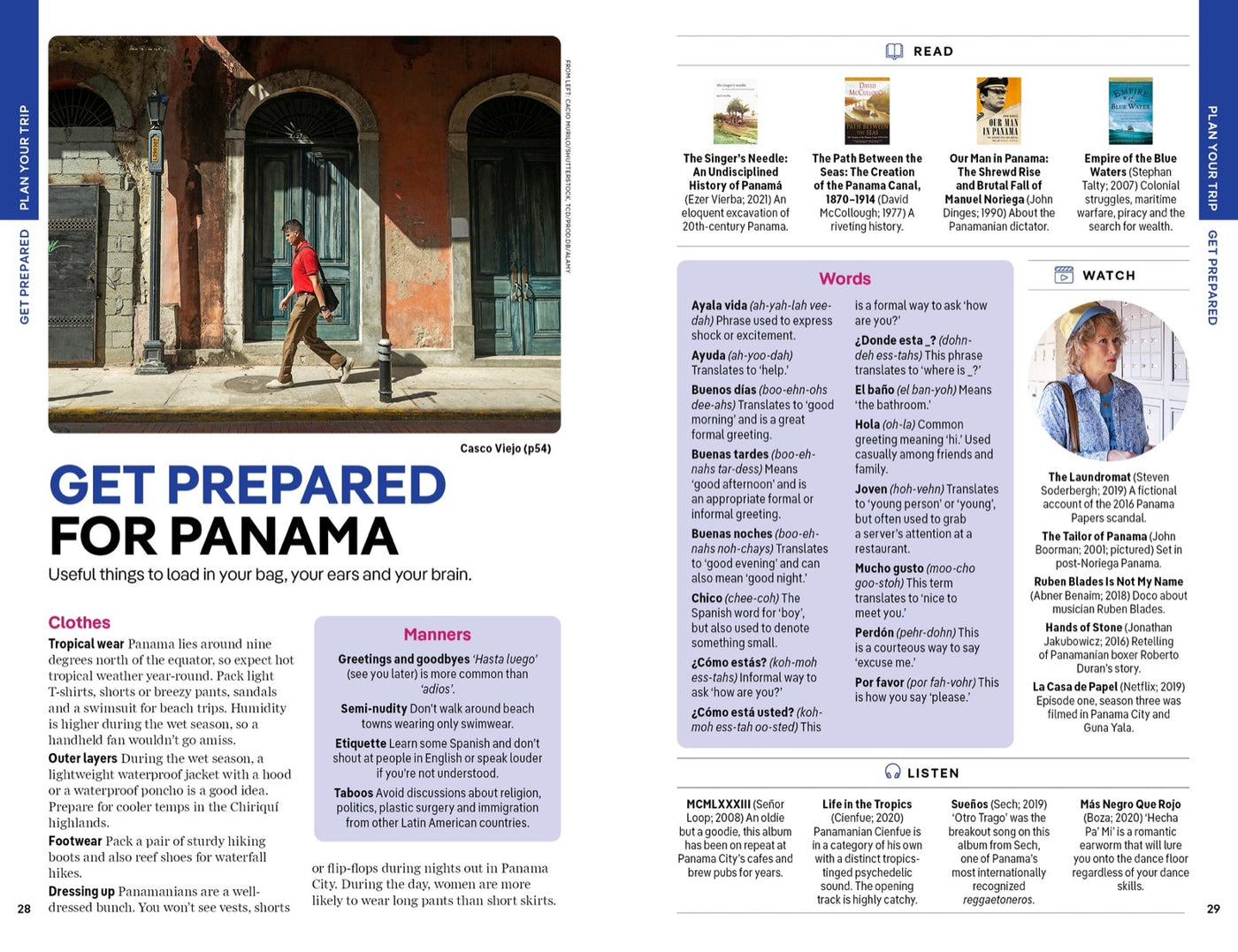 Lonely Planet Panama inside page 7