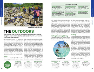 Lonely Planet Panama inside page 8