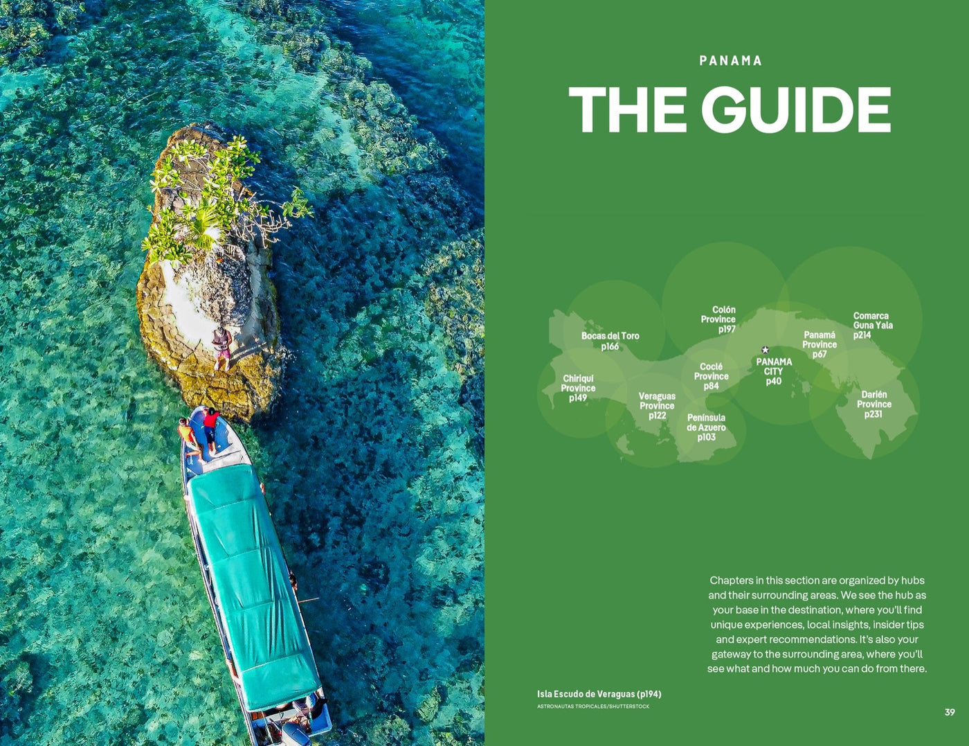 Lonely Planet Panama inside page 9