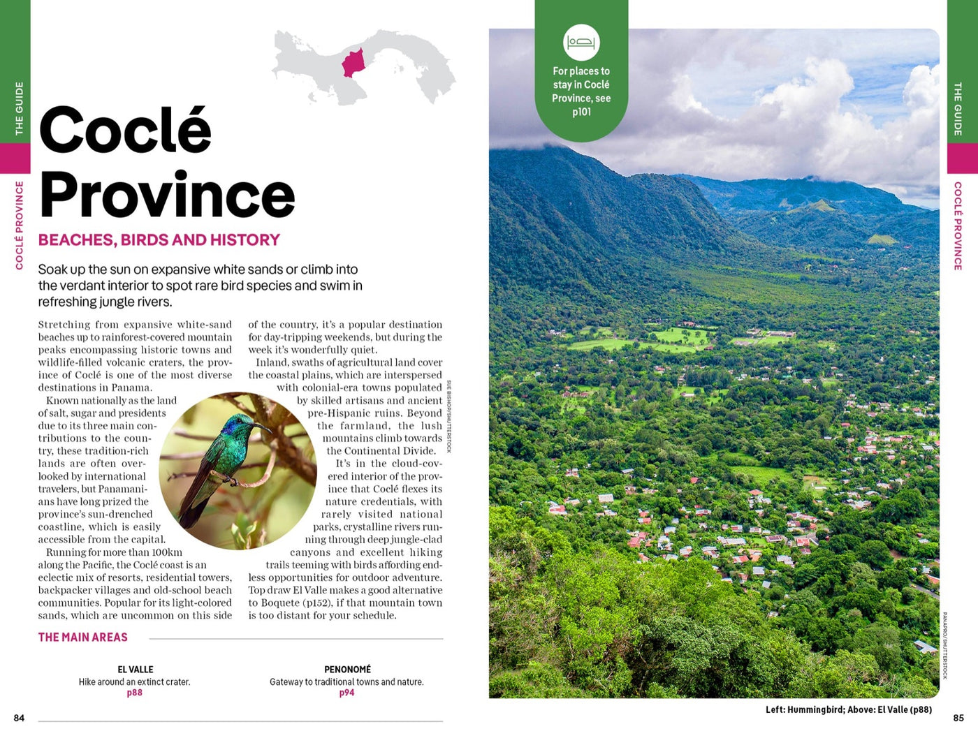 Lonely Planet Panama inside page 10