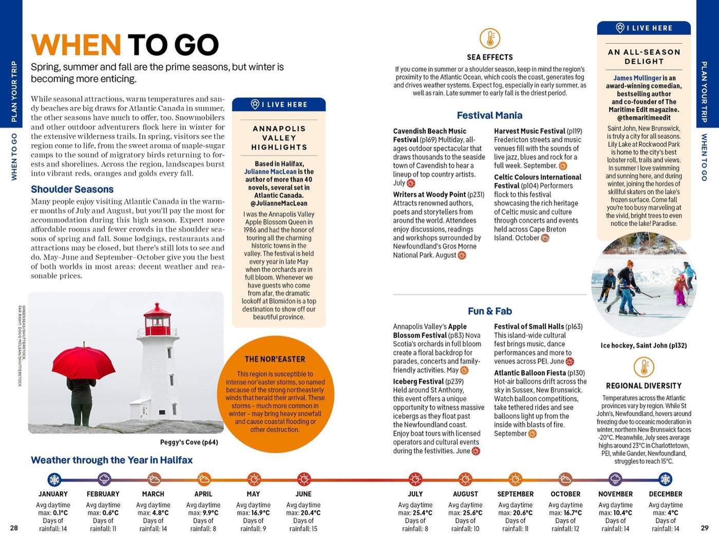 Lonely Planet Atlantic Canada inside page 5