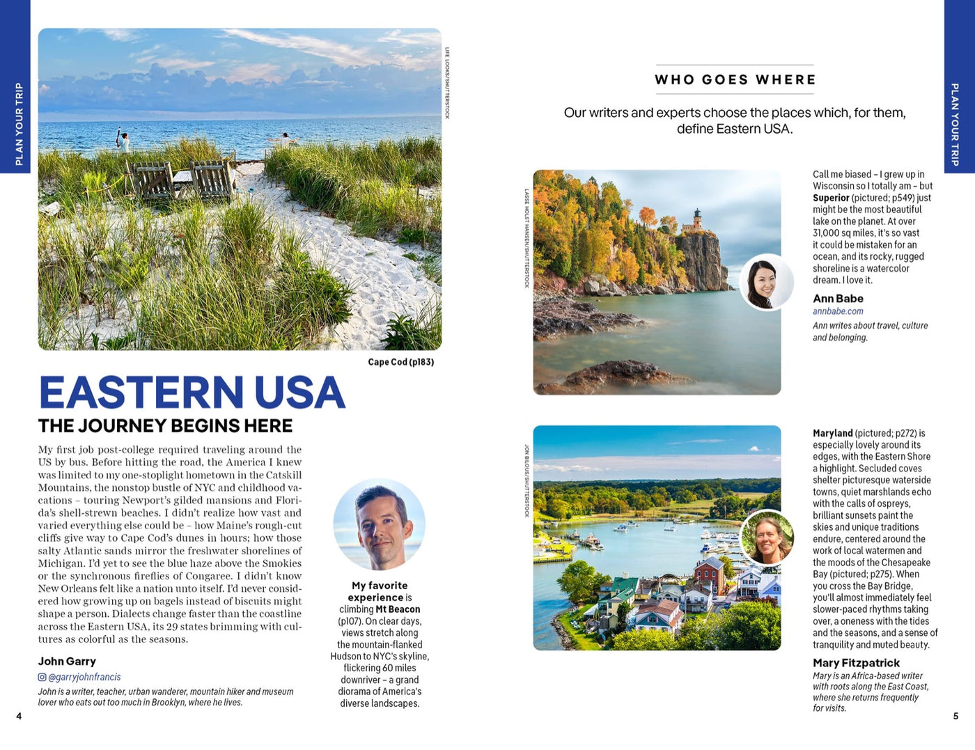 Lonely Planet Eastern USA inside page 1