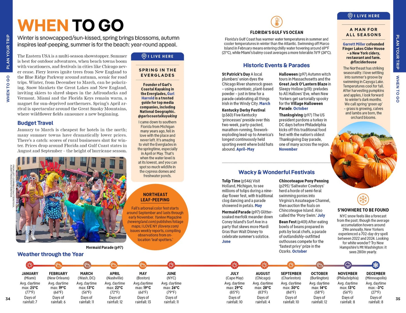 Lonely Planet Eastern USA inside page 5