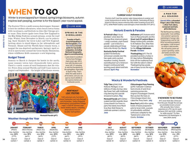 Lonely Planet Eastern USA inside page 5
