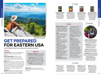 Lonely Planet Eastern USA inside page 6