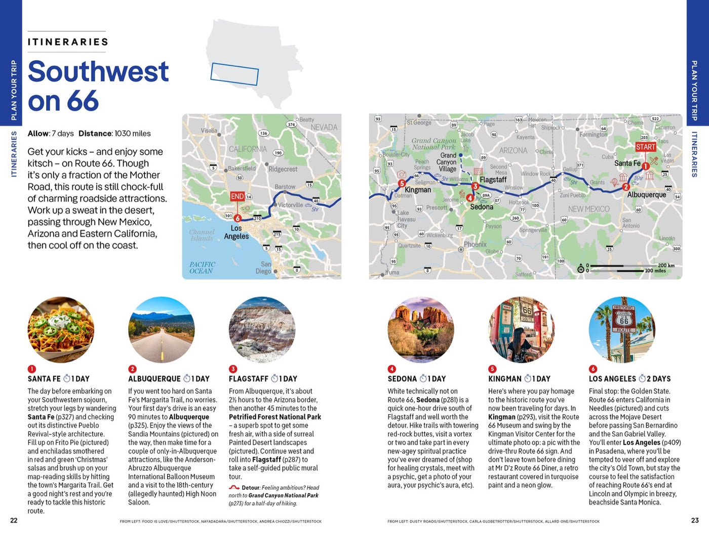 Lonely Planet Western USA inside page 4