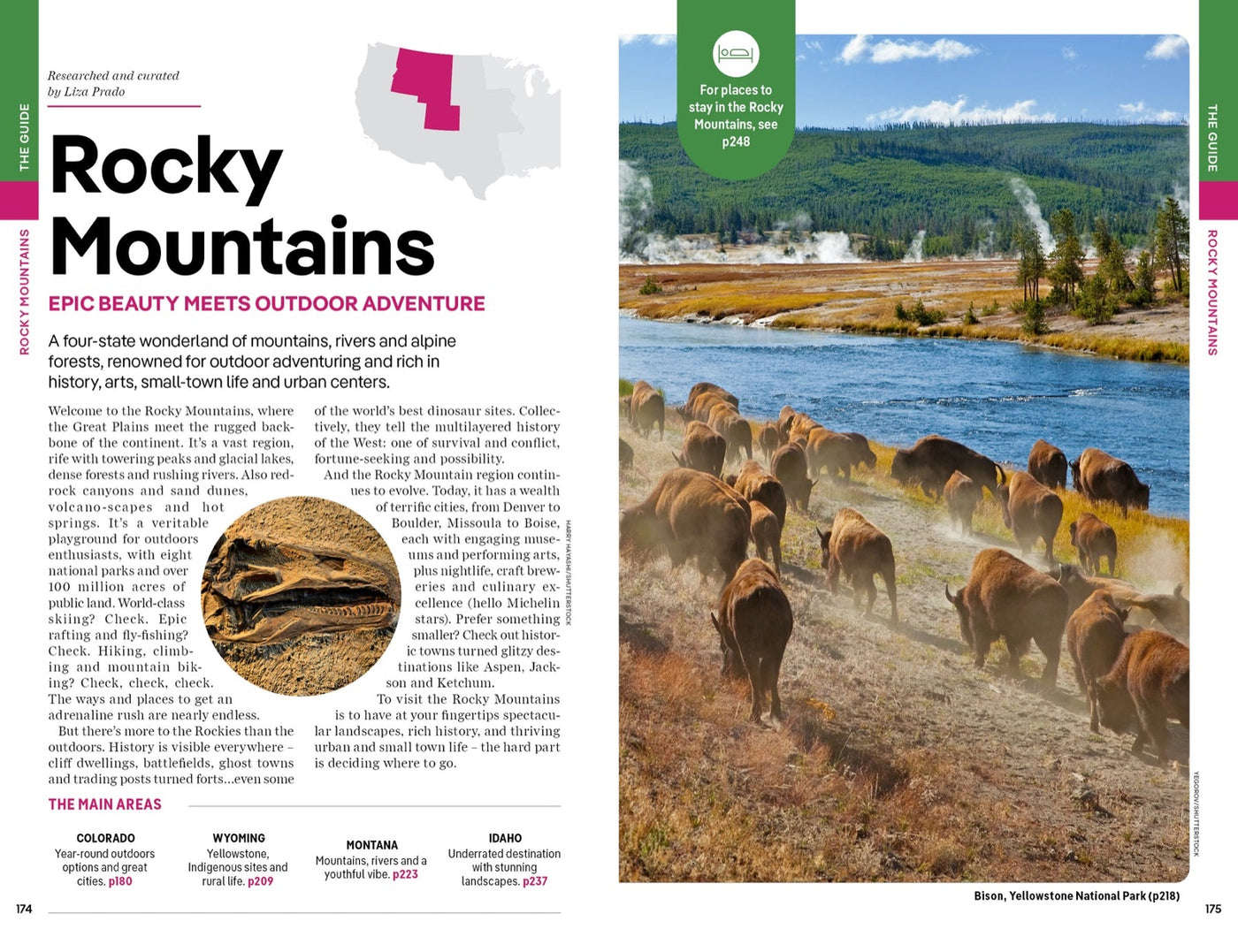Lonely Planet Western USA inside page 10