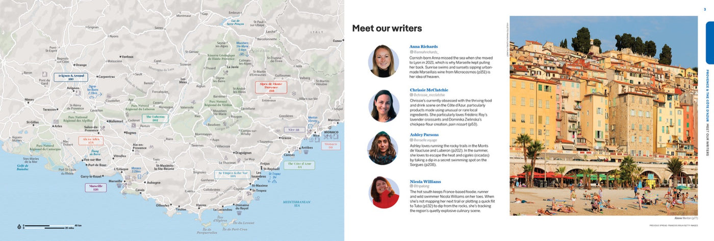 Lonely Planet Experience Provence & the Cote d'Azur inside page 2