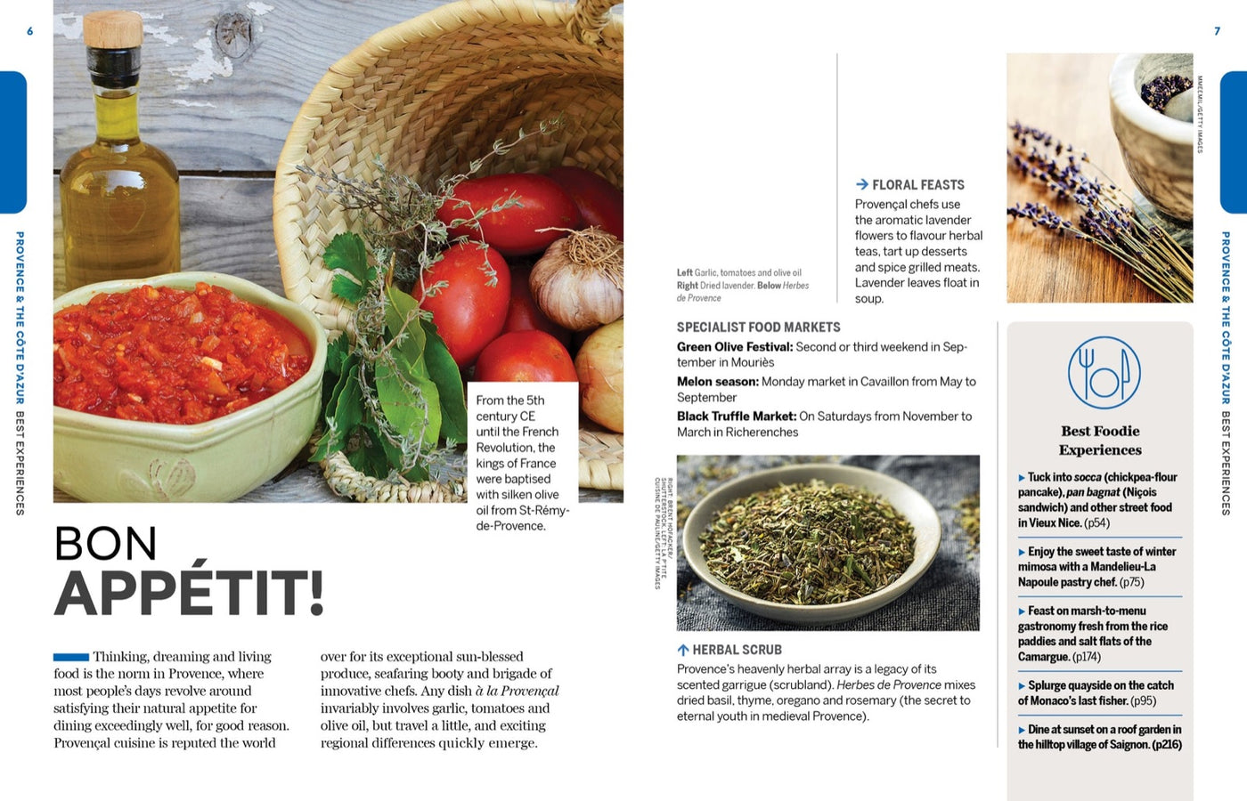 Lonely Planet Experience Provence & the Cote d'Azur inside page 3