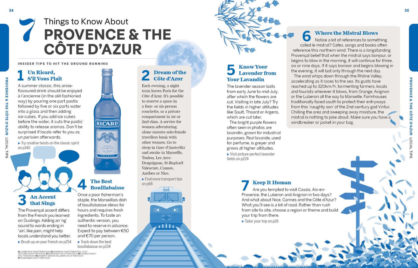 Lonely Planet Experience Provence & the Cote d'Azur inside page 5