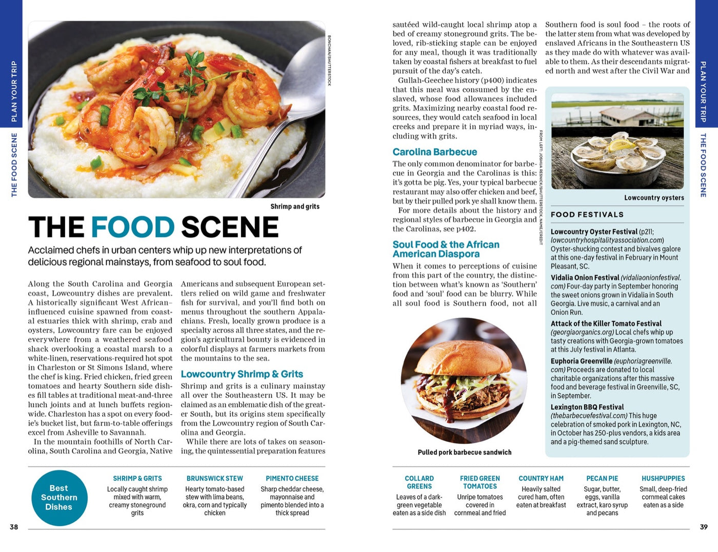 Lonely Planet Georgia & the Carolinas inside page 9