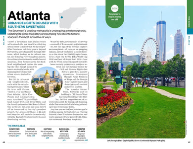 Lonely Planet Georgia & the Carolinas inside page 10
