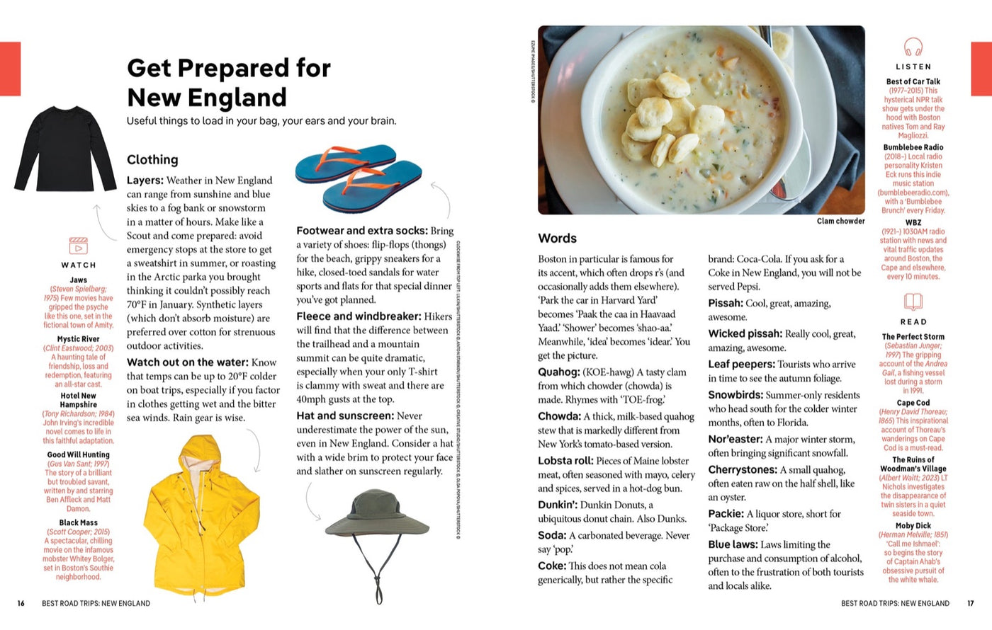 Lonely Planet Best Road Trips New England inside page 5