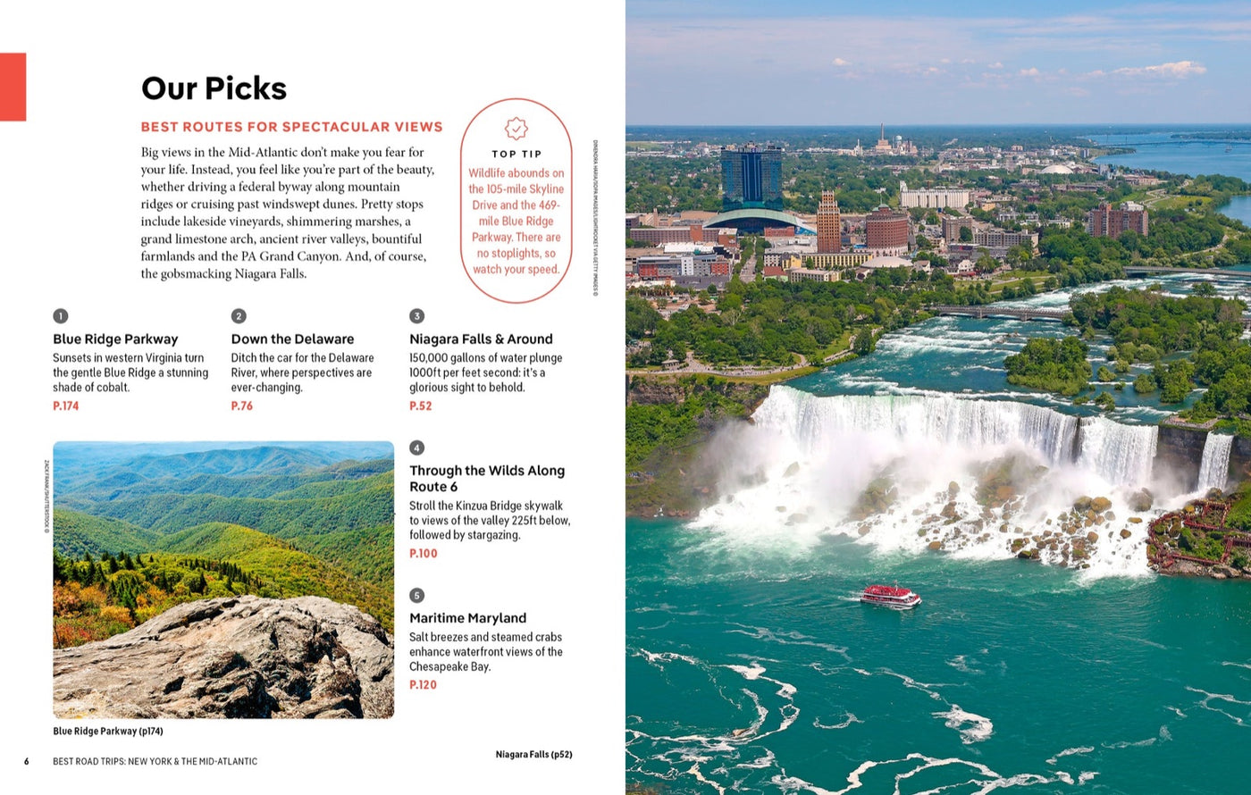 Lonely Planet Best Road Trips New York & the Mid-Atlantic inside page 3