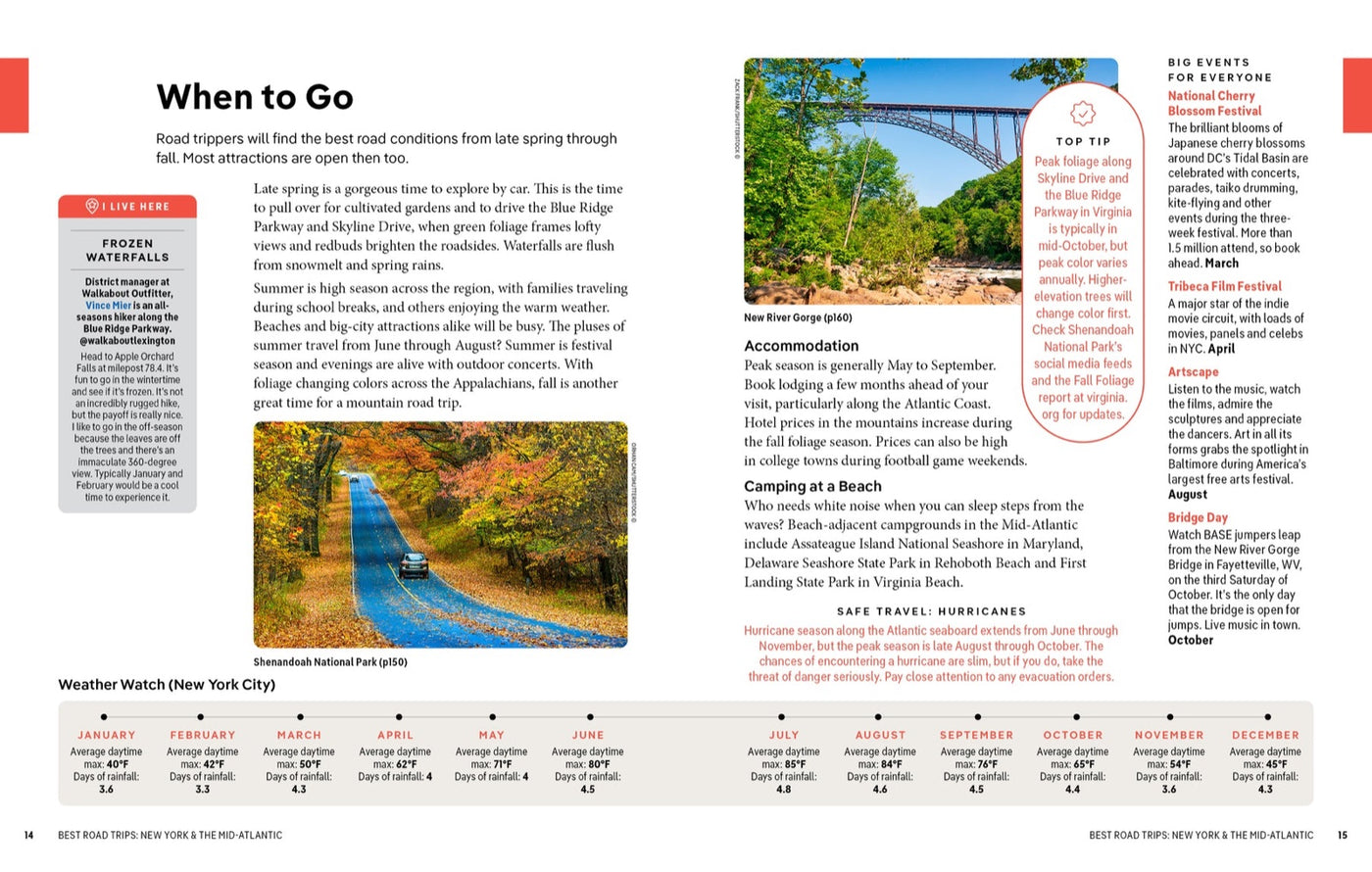 Lonely Planet Best Road Trips New York & the Mid-Atlantic inside page 4