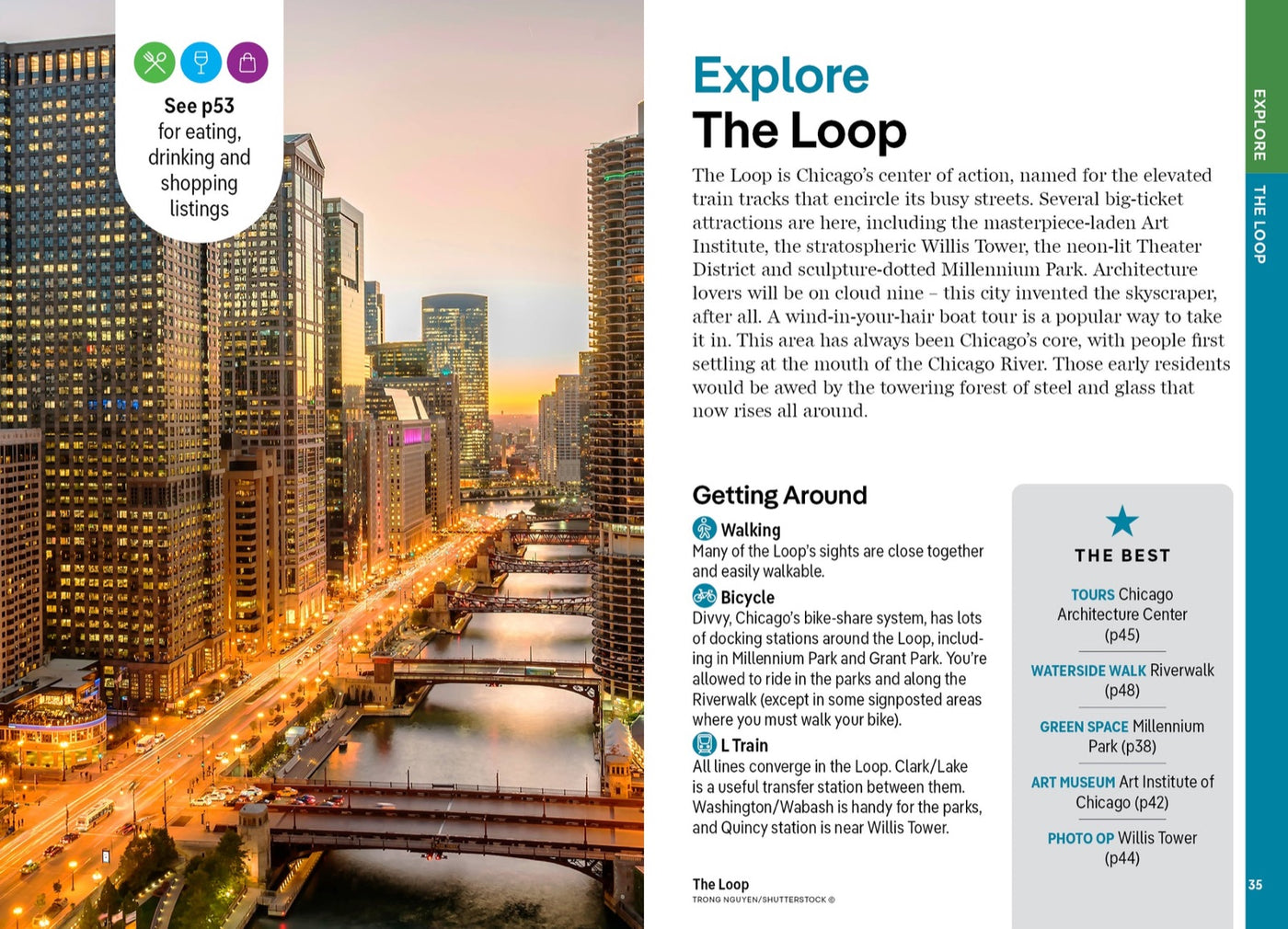 Lonely Planet Pocket Chicago inside page 9