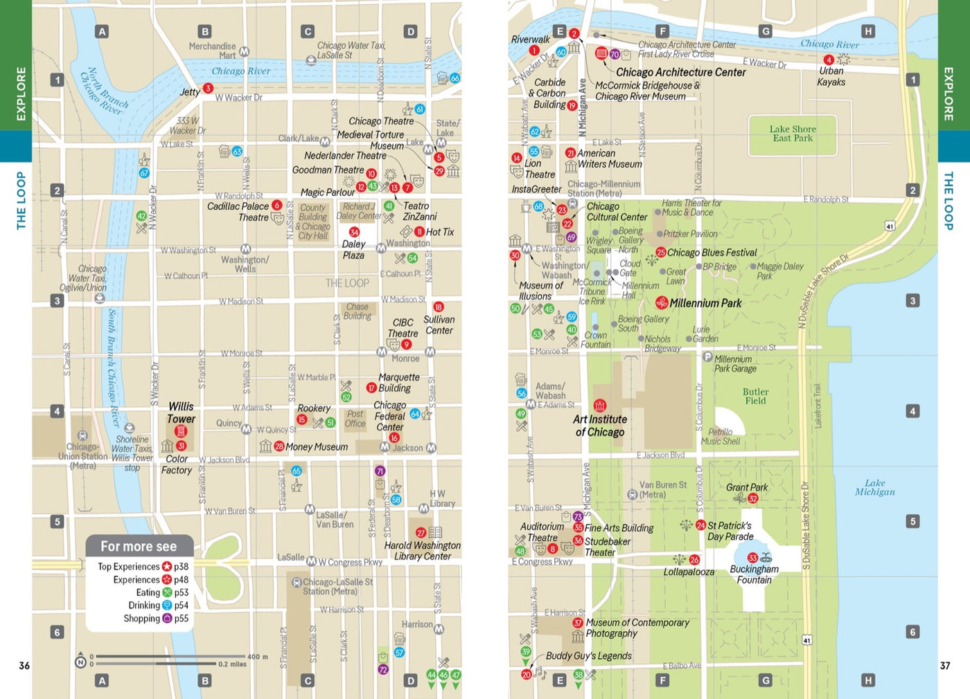 Lonely Planet Pocket Chicago inside page 10