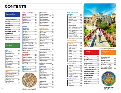 Lonely Planet Spain inside page 1