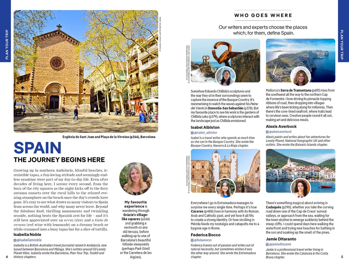 Lonely Planet Spain inside page 2