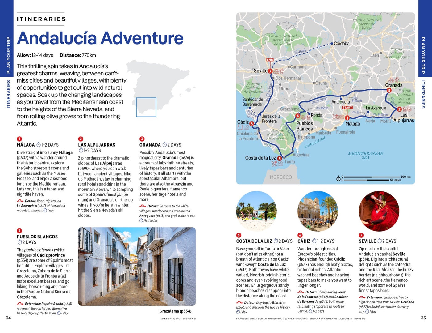 Lonely Planet Spain inside page 5