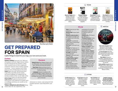 Lonely Planet Spain inside page 7