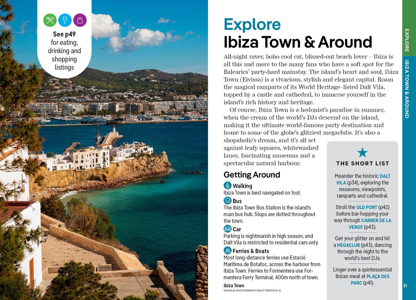 Lonely Planet Pocket Ibiza inside page 9