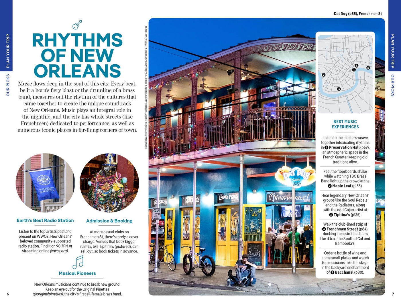 Lonely Planet New Orleans inside page 3