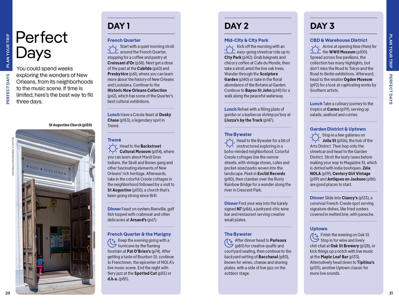 Lonely Planet New Orleans inside page 4