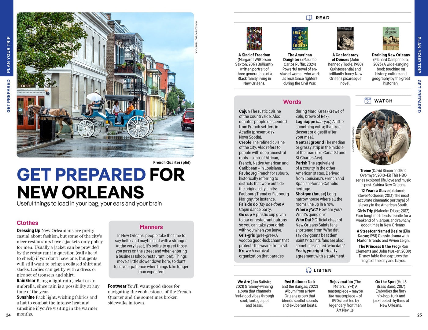 Lonely Planet New Orleans inside page 6