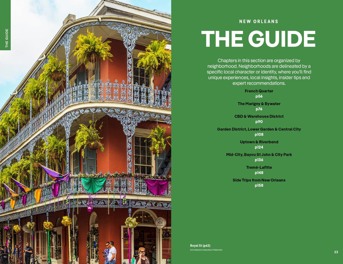 Lonely Planet New Orleans inside page 9