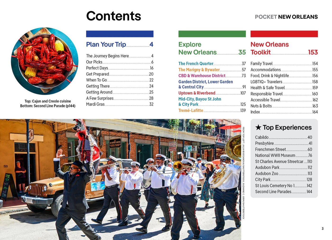 Lonely Planet Pocket New Orleans inside page 1