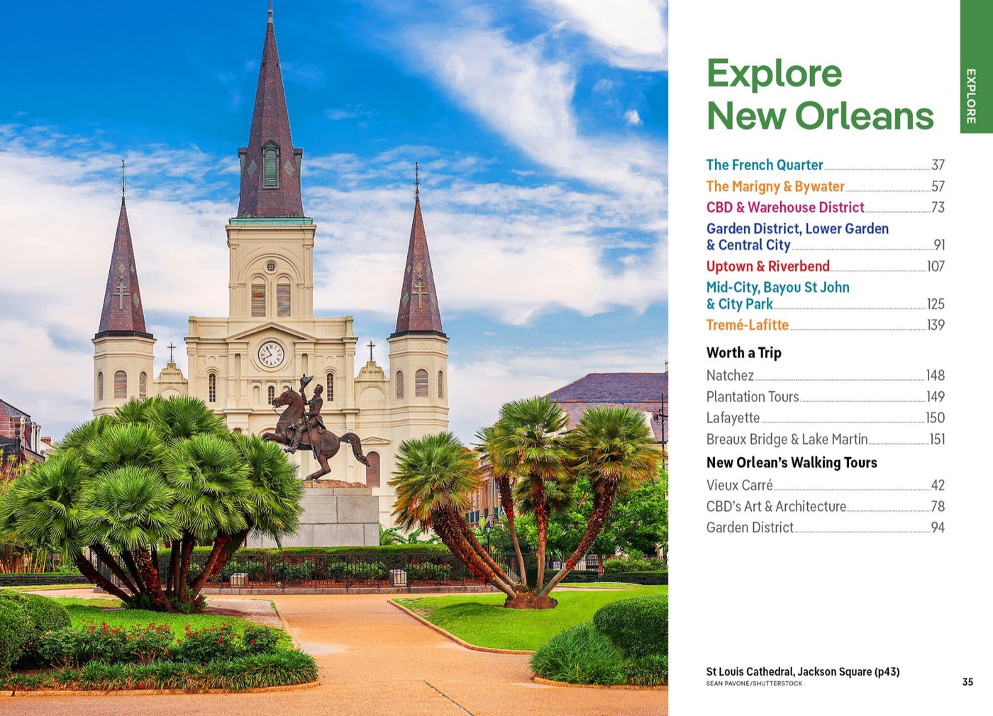 Lonely Planet Pocket New Orleans inside page 9