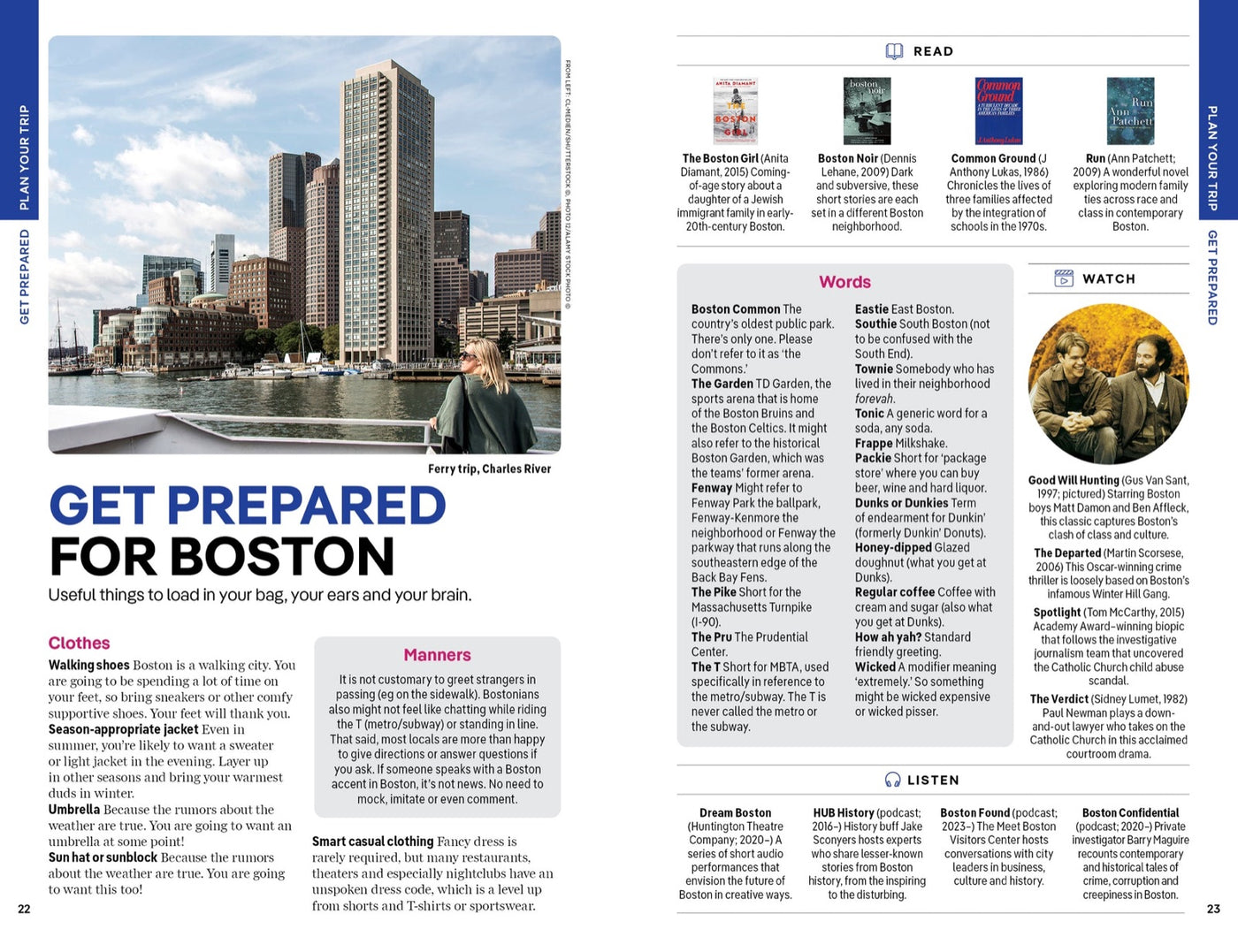 Lonely Planet Boston inside page 6