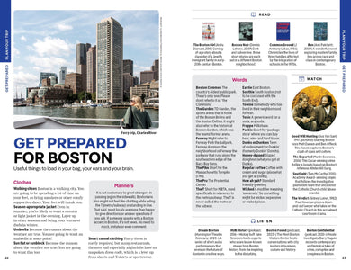 Lonely Planet Boston inside page 6