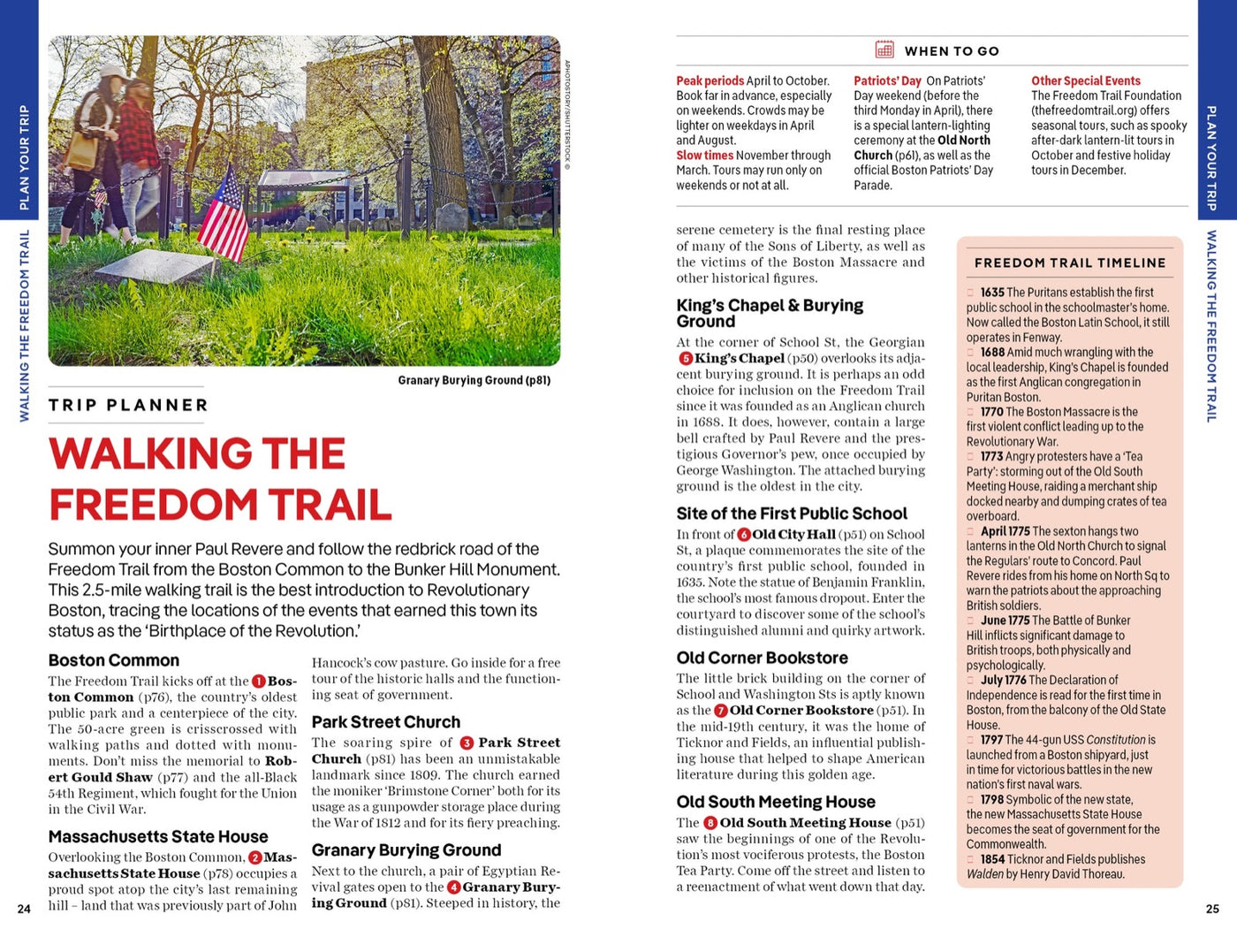 Lonely Planet Boston inside page 7