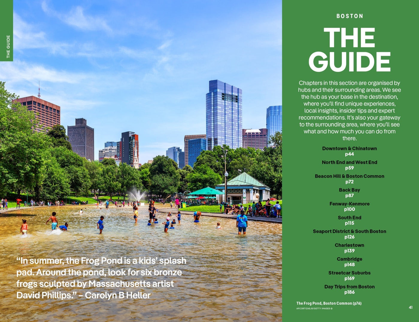 Lonely Planet Boston inside page 9