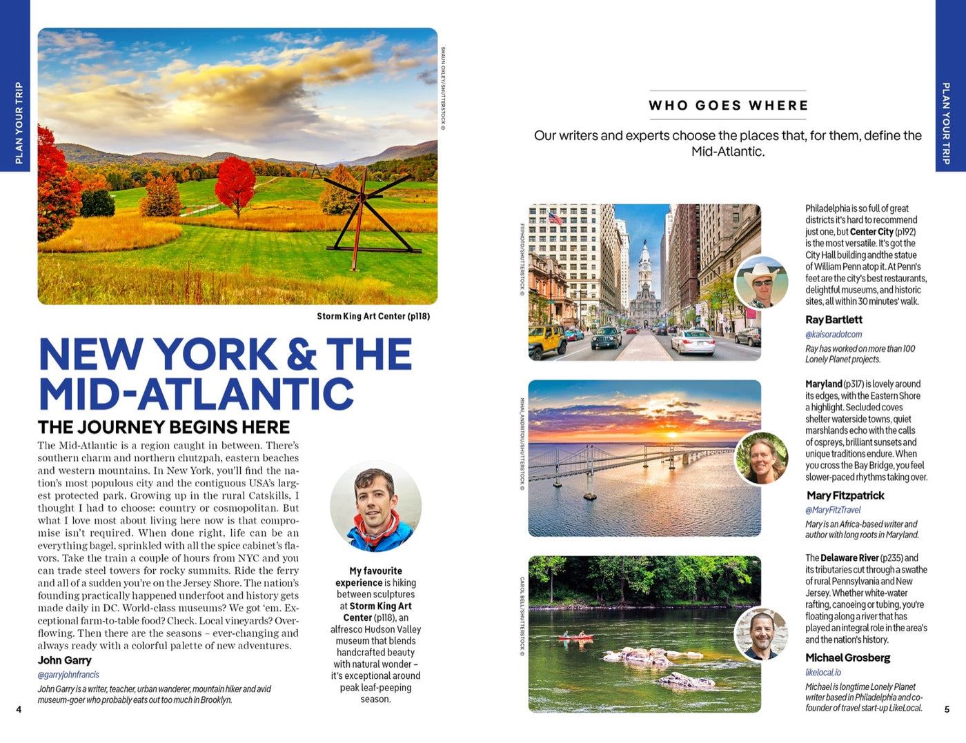 Lonely Planet New York & the Mid-Atlantic inside page 2