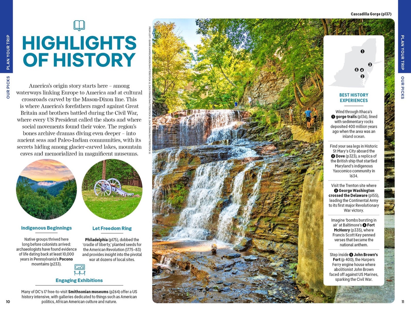Lonely Planet New York & the Mid-Atlantic inside page 4