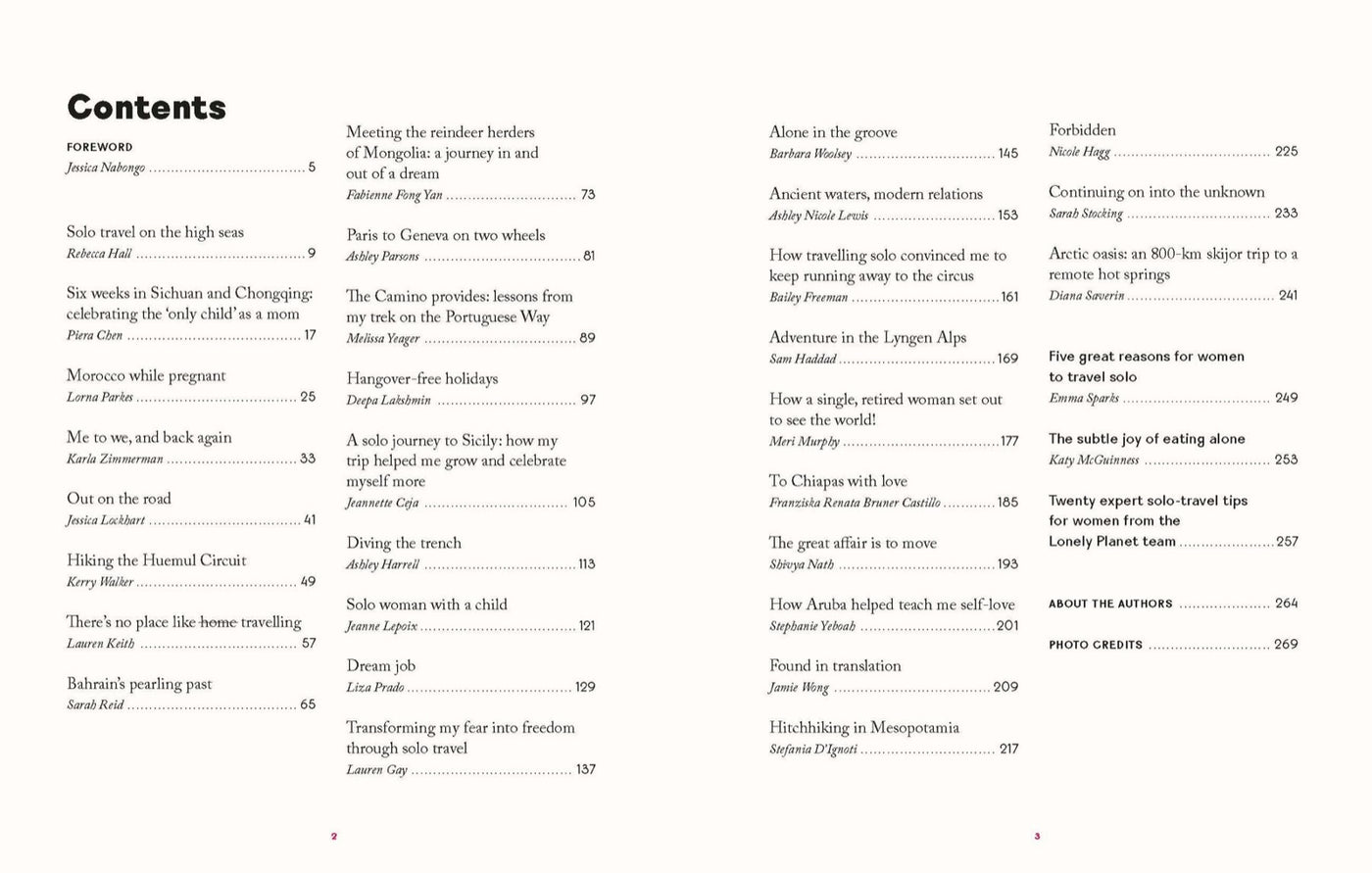 Lonely Planet Women Travel Solo inside page 1