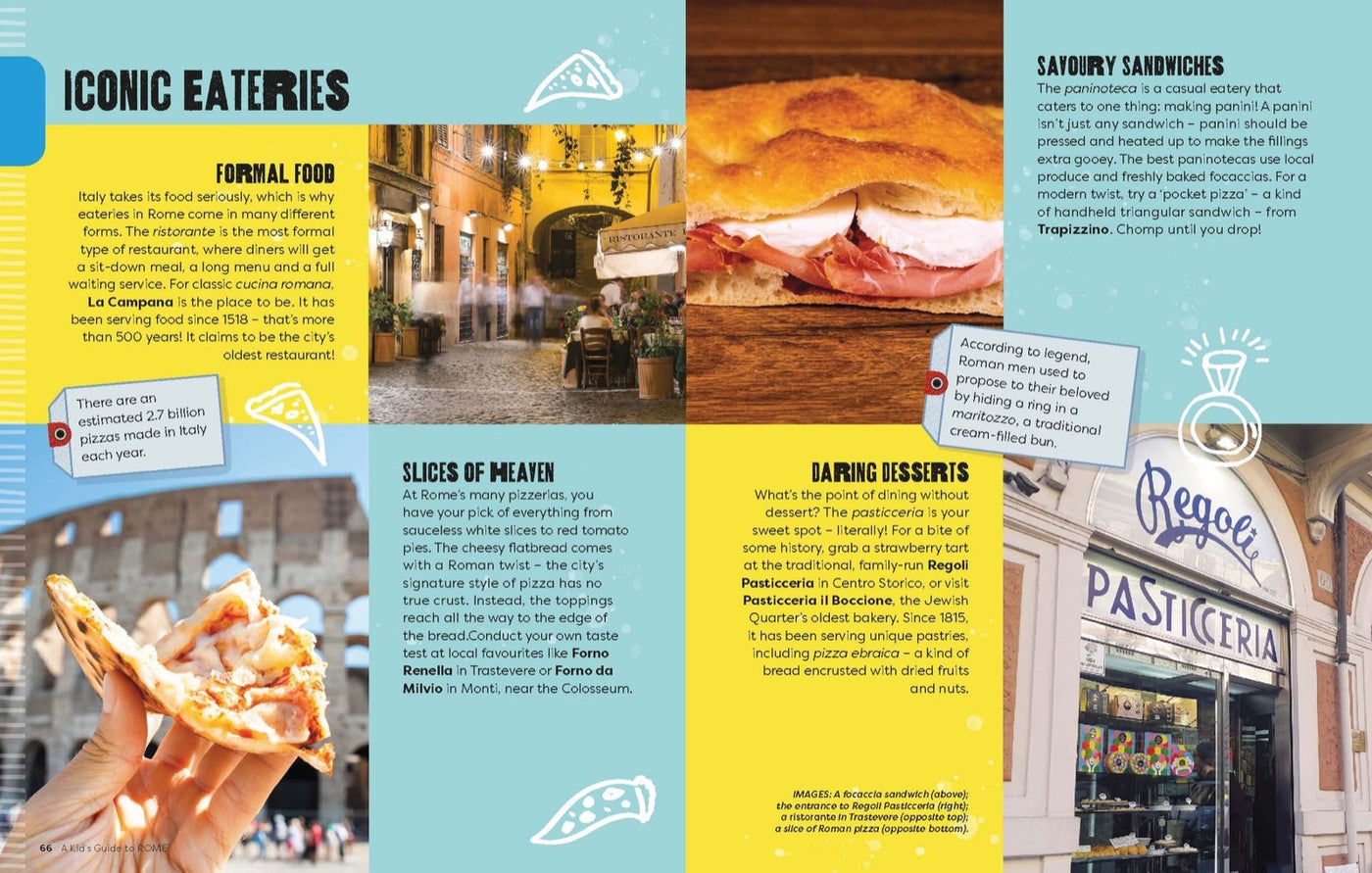 Lonely Planet Kids A Kid's Guide to Rome inside page 6