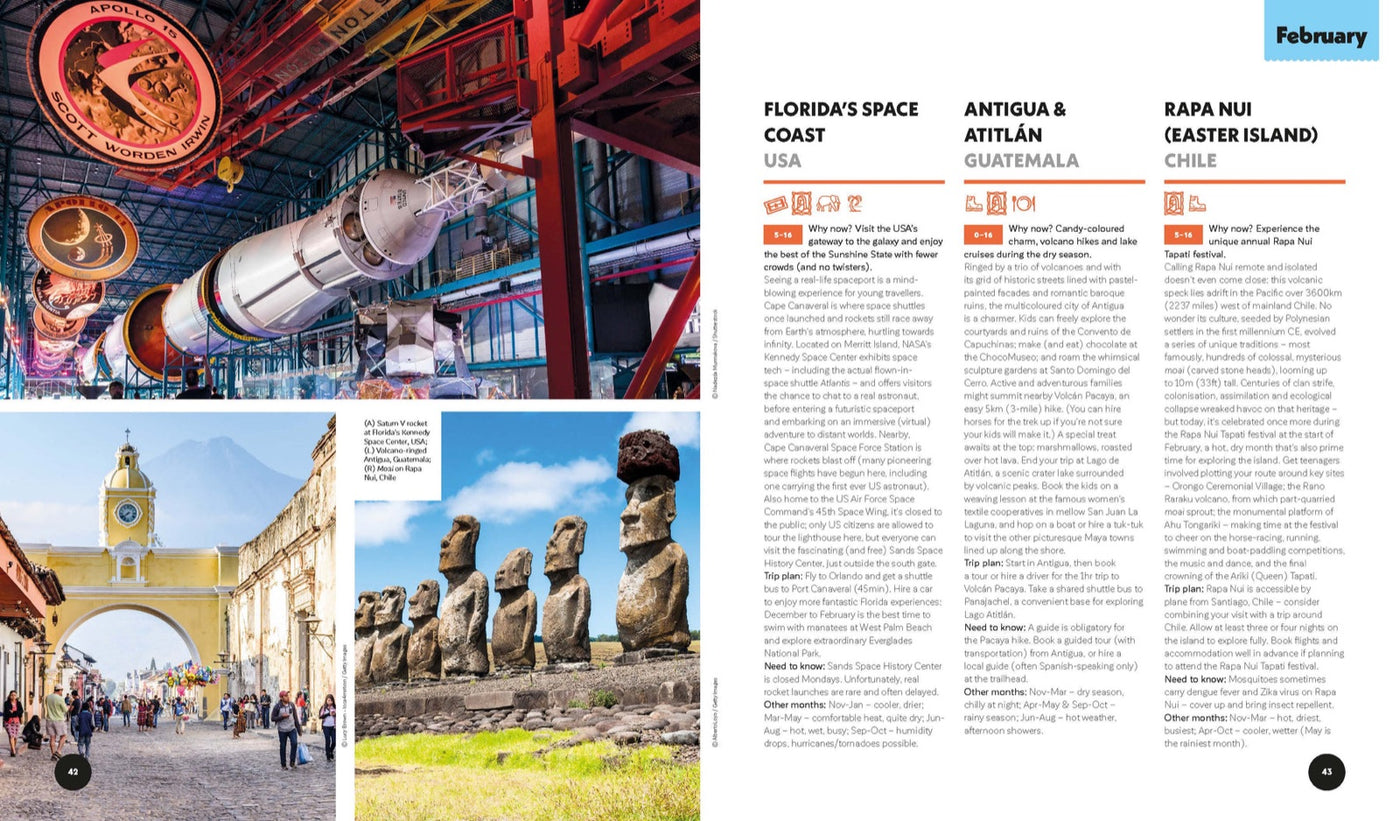Lonely Planet Where To Go When With Kids inside page 5