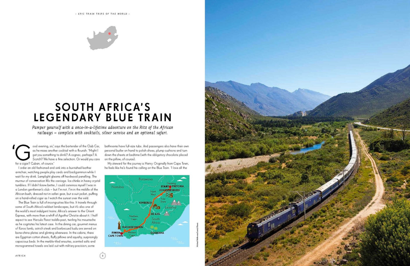 Lonely Planet Epic Train Trips of the World inside page 2