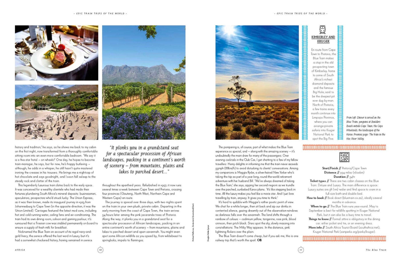 Lonely Planet Epic Train Trips of the World inside page 3