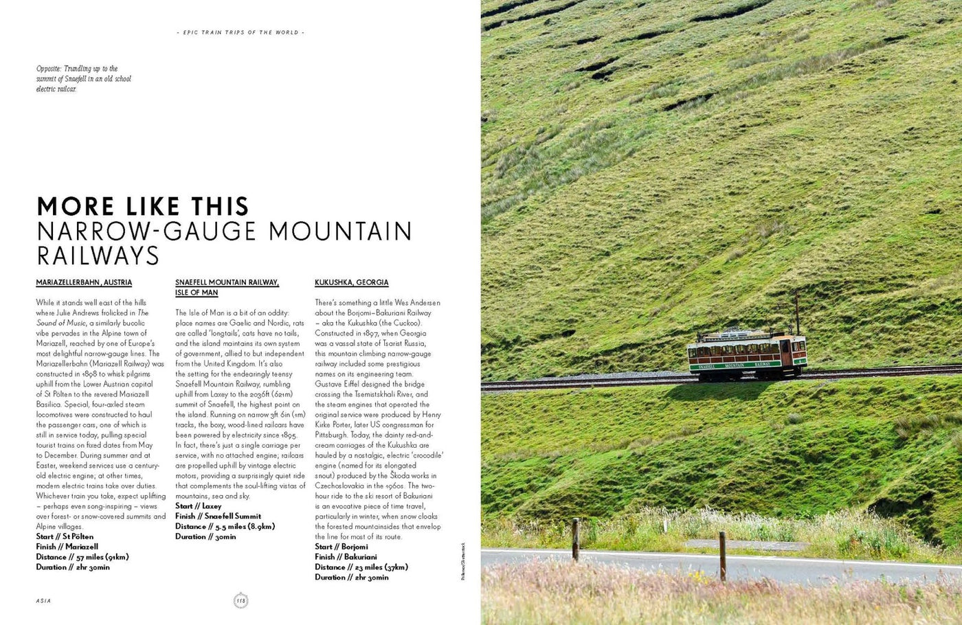 Lonely Planet Epic Train Trips of the World inside page 10