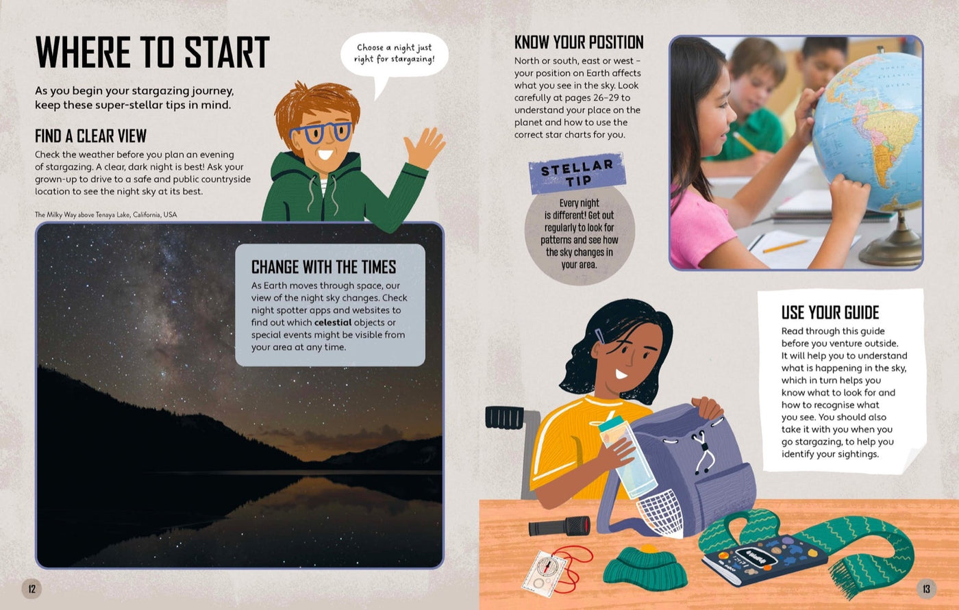 Lonely Planet Kids Let's Go Stargazing inside page 4