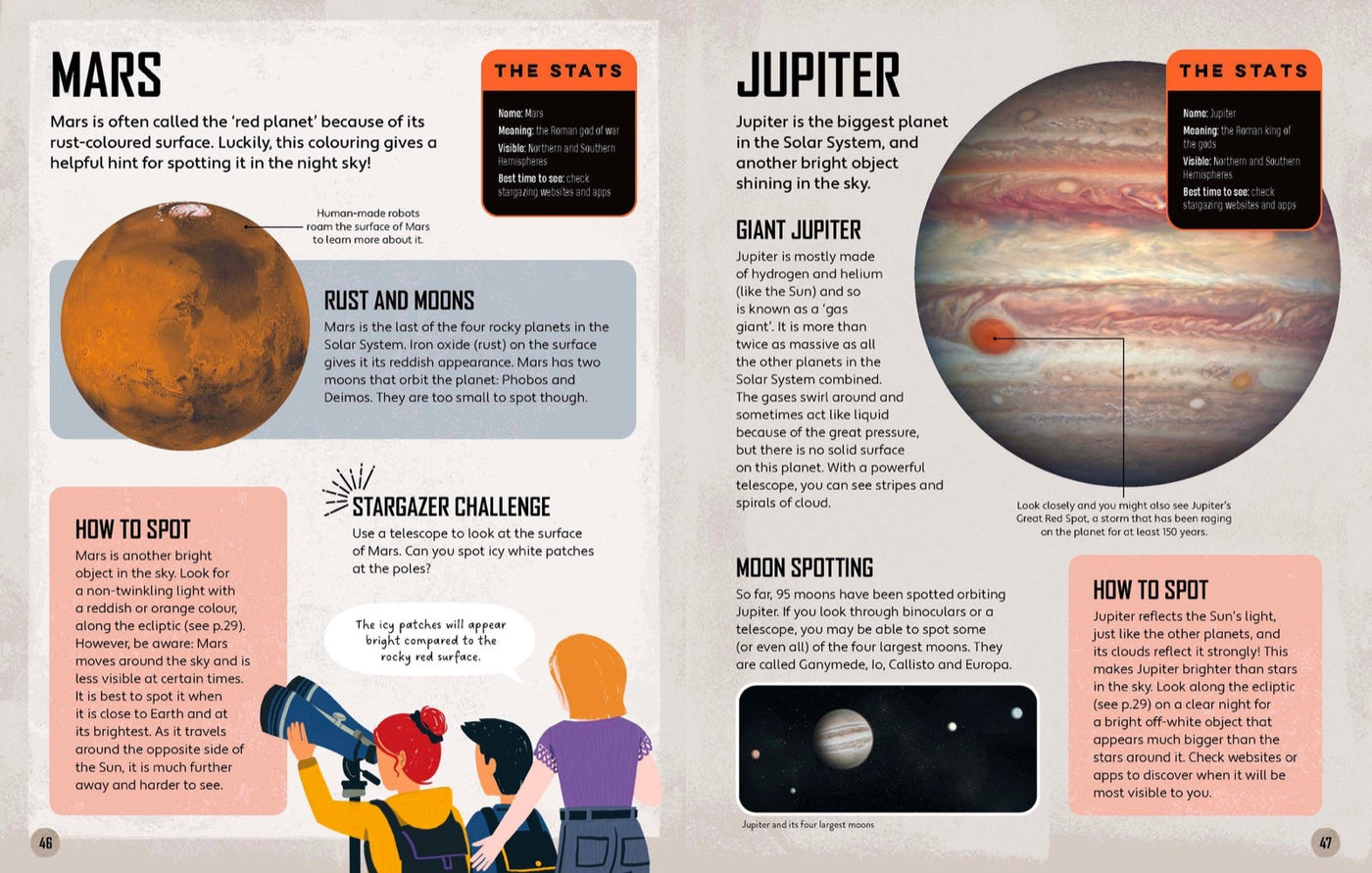 Lonely Planet Kids Let's Go Stargazing inside page 10