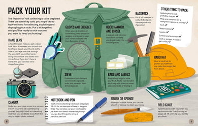 Lonely Planet Kids Let's Go Rock Collecting inside page 3