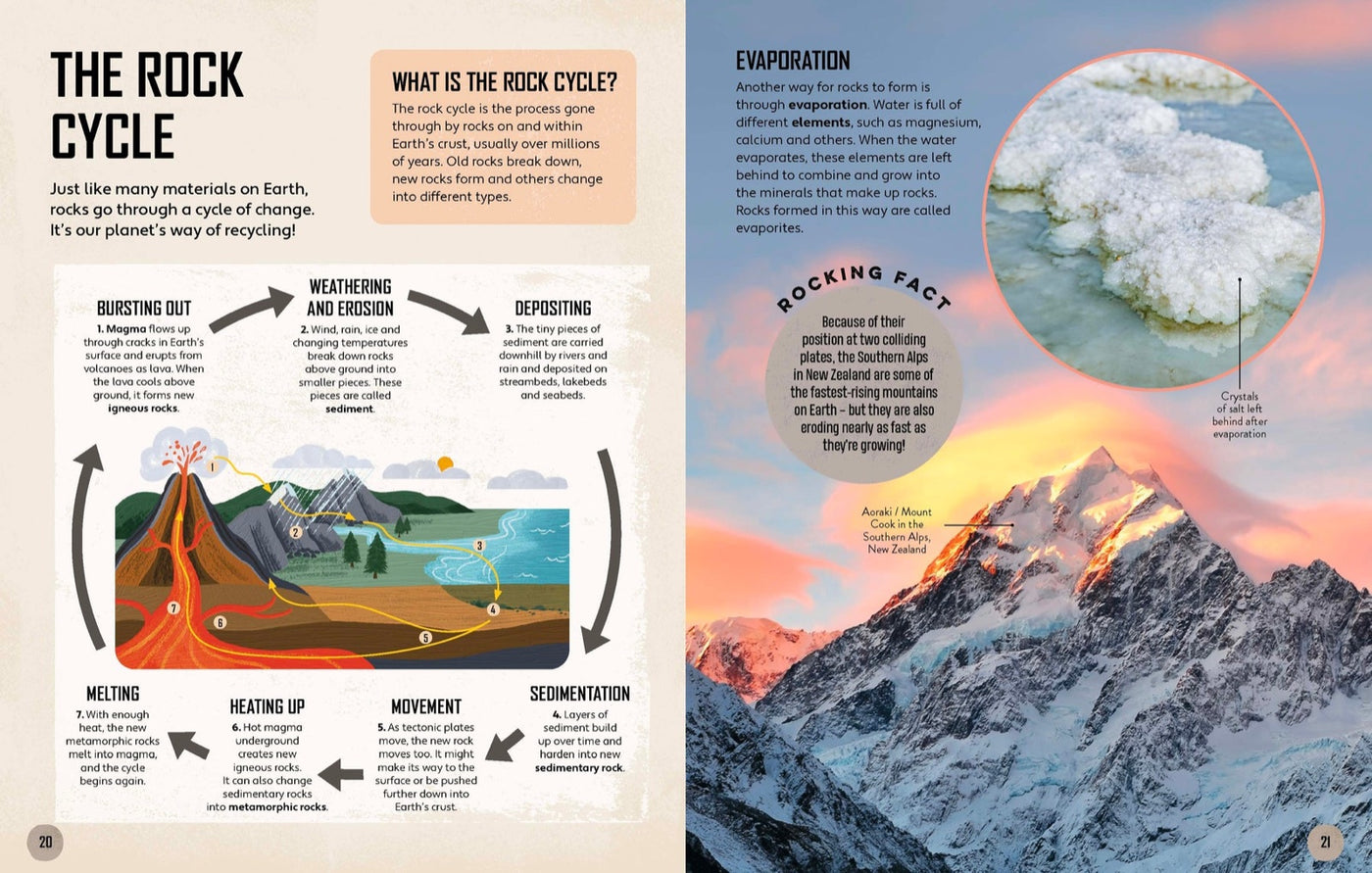 Lonely Planet Kids Let's Go Rock Collecting inside page 6